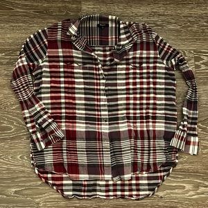 Madewell Plaid Button-up